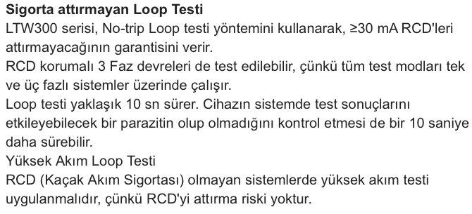 Megger LTW325 Loop Test Cihazı